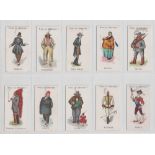 Cigarette cards, Hudden's, Types of Smokers (set, 25 cards) (all with ink numbers to back