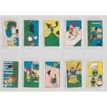 Trade cards, A.H. Pickles, Nursery Rhymes, UNRECORDED (set, 24 cards) (gd/vg)