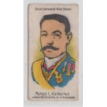 Cigarette card, Phillips, Russo-Japanese War Series, type card, 'Mons. L. Kurino' (some age