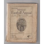 Football annual, North-East Football Annual published by Rutter & King, Sunderland, 132 pages with