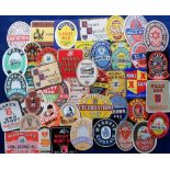 Beer labels, a mixed selection of 42 labels, various shapes, sizes and brewers, inc. Daniel Fielding