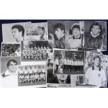 Football Press Photos, a collection of approx. 75 b/w photos, various sizes mostly relating to the