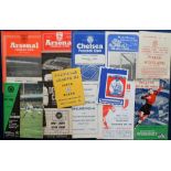 Football Programmes, 1950's & 60's selection inc. London v Berlin floodlit match at Highbury 11