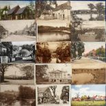 Postcards, Surrey, a collection of approx. 72 cards, the majority street scenes and villages. RP's