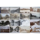 Postcards, Westmorland, a mainly street scene and village collection of 36 cards of Westmorland with