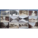 Postcards, Berkshire, a good RP selection of 22 cards of Reading all street scenes, 16 published