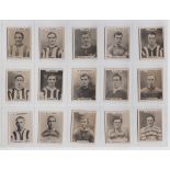 Cigarette cards, Phillips, Pinnace Footballers, 'K' size, all double frame line back, 290