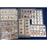 Cigarette cards, Player's, a collection of 17 sets with slight duplication, inc. Cricketers 1934, (