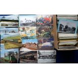 Postcards, Railways, a collection of approx. 700 mainly modern cards inc. many locomotives and