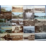 Postcards, North-West England, a collection of approx. 200 cards, RP's and printed, with various