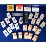 Advertising, 30 live packs of cigarettes and cigars comprising Ardath (x2), Cravan A (1),