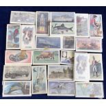 Trade cards, a collection of 22 sets, Amaran Tea (4 sets) inc. Veteran Racing Cars, Bishop's