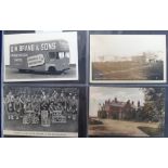 Postcards, Hants, a collection of approx. 180 cards and photos of Cove and Farnborough, Hampshire,