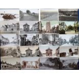 Postcards, Suffolk, a good selection of approx. 49 cards of Suffolk mostly street scenes and
