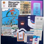 Olympics, Winter Games, Innsbruck 1976, inc. scarce copy of GB team official handbook, sold with