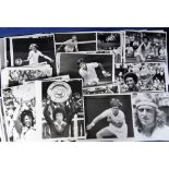Tennis Press Photos, a collection of approx. 130 tennis press photos, various sizes, 1970's onwards,