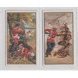 Cigarette cards, Taddy, Victoria Cross Heroes (21-40), two cards, nos 23 & 25 (gd/vg) (2)