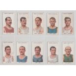 Cigarette cards, Ogden's, Pugilists & Wrestlers, 1st & 2nd Series, 47 different cards (gen gd)