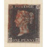 Stamps, GB, an album containing mint and used stamps from Queen Victoria to QEII including Penny
