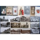 Postcards, a mixed collection of approx. 100 cards inc. Masonic Hospitals and Institutions at