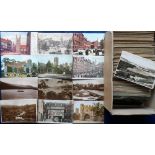 Postcards, UK, a collection of approx. 600 cards, RP's and printed, wide range of locations inc.