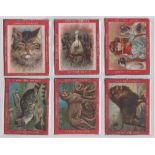 Cigarette cards, USA, ATC, Jig-Saw Puzzles, various subjects, 9 cards (gen gd) (9)