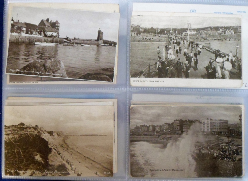 Postcards, large collection of 600+ cards in 2 modern albums, majority UK topographical with some - Image 2 of 6