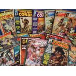 Comics, a large collection of Super Hero comics dating from 1970s onwards to include many early