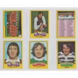 Trade cards, A&BC Gum, Footballers (Green back, Scottish, Rub Coin) (set, 132 cards) (vg,