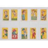 Trade cards, Clevedon, International Sporting Stars (set, 50 cards) (vg)