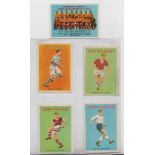 Trade cards, A&BC Gum, Footballers, Quiz 1-49 (set, 49 cards) (gd/vg, checklist unmarked) (49)