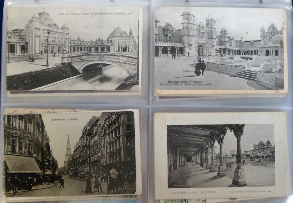 Postcards, large collection of 600+ cards in 2 modern albums, majority UK topographical with some - Image 4 of 6