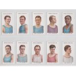 Cigarette cards, Ogden's, Boxers (set, 50 cards) (mostly vg/ex)