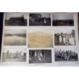 Boer War Photographs, a large album containing a superb collection of approx. 190 b/w photos of
