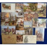 Tony Warr Collection, Postcards, a further selection of approx. 40 cards illustrated by Harry Payne,