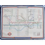 Railways, 25+ large format London underground posters and drawings dating from the 1940s onwards