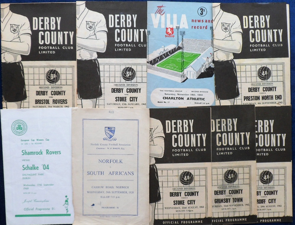 Football Programmes, 1950's & 60's selection inc. London v Berlin floodlit match at Highbury 11 - Image 2 of 3