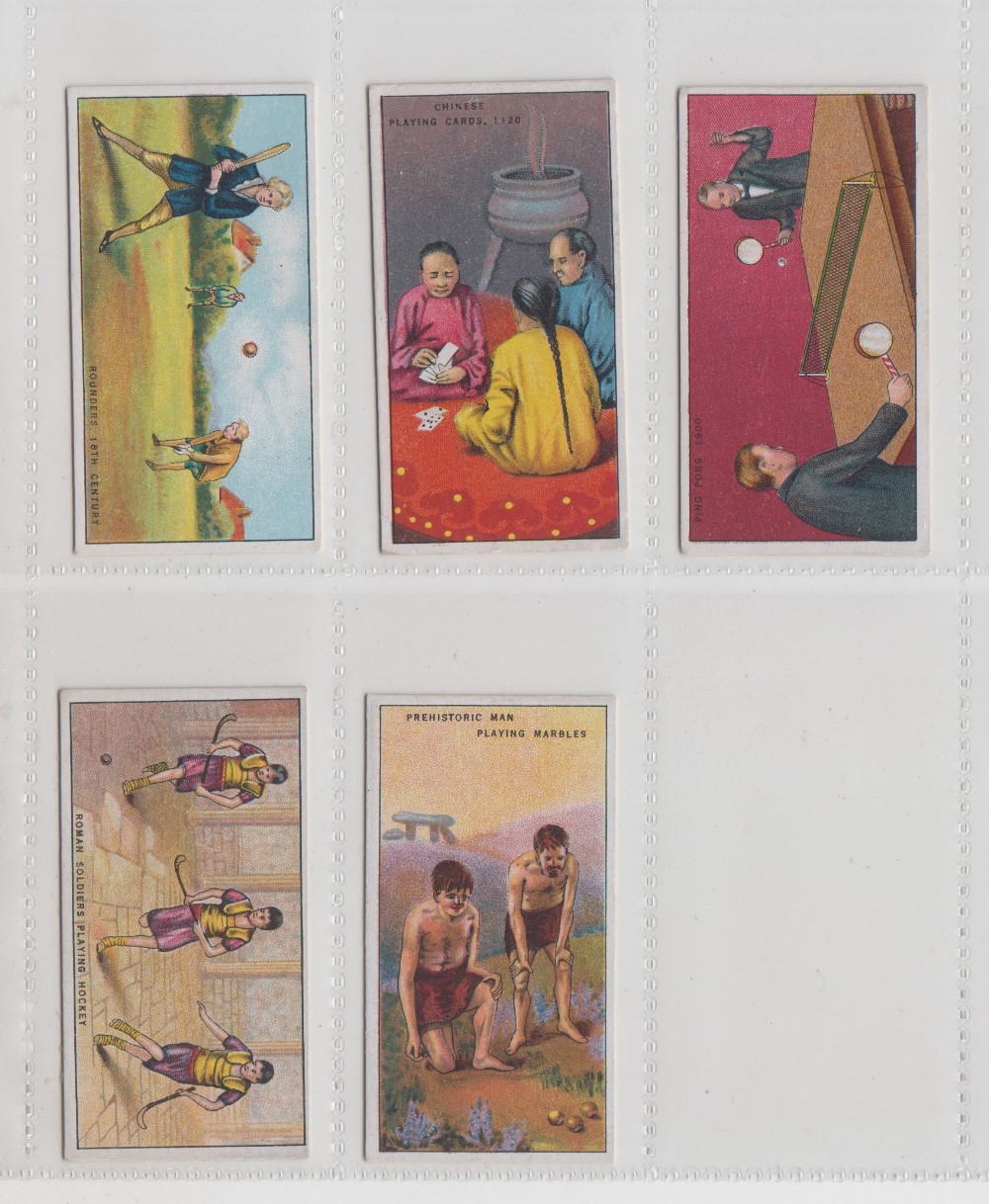 Cigarette cards, Sarony, Origins of Games (set, 15 cards) (gd/vg) - Image 3 of 4