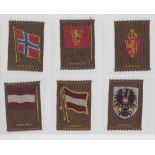 Tobacco silks, Turmac, Flags, Arms & Standards, approx. 250 silks all on brown, a few variations/