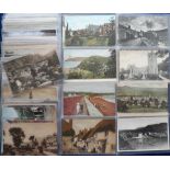 Postcards, Devon & Dorset, a collection of approx. 180 cards, RP's and printed inc. street scenes,