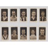 Cigarette cards, Mitchell's, Scottish Footballers (set, 50 cards) (vg)