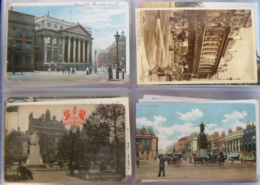 Postcards, large collection of 600+ cards in 2 modern albums, majority UK topographical with some - Image 5 of 6