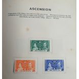 Stamps, Coronation of KGVI omnibus collection of mint stamps, Aden onwards