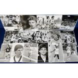 Athletics, a collection of 100+ b/w press photos from the Bob Thomas Studio, mainly 1980's action