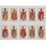 Cigarette cards, Player's, Military Series (set, 50 cards) (a few with very light staining to backs,