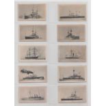 Cigarette cards, Cope's, Chinese Series, 38 cards, mixed back printings, (2 poor, rest fair/gd)