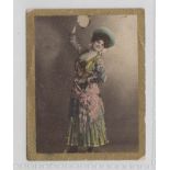 Cigarette card, Robert's, Beautiful Women, 'M' size, type card, ref H284, picture no 111 (sl