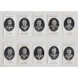 Cigarette cards, Taddy Prominent Footballers, West Ham Utd, 19 cards, (No footnote, 15), T