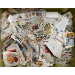 Cigarette cards, a vast accumulation of cards (1,000's), mostly Player's and Wills issues but also