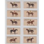 Cigarette cards, USA, Horse Racing, Kinney, Famous Running Horses (English) (24/25, missing Merry